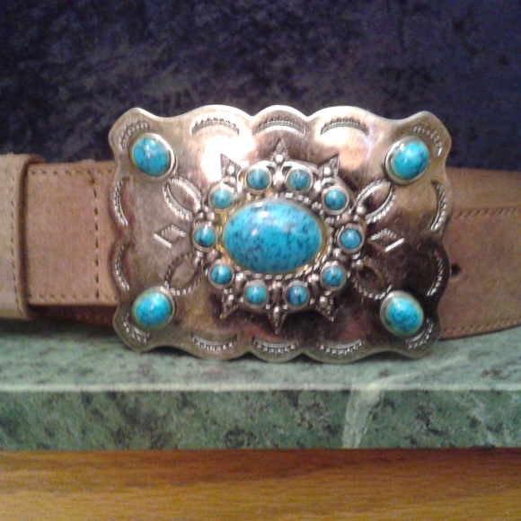 Geniune Leather Belts with unique belt buckles. main image 5